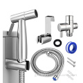 Bidet Faucets 2022 Hot Sale brushed Nickel Stainless Steel Handheld Bidet Faucets Sprayer Set for Toilet Manufactory